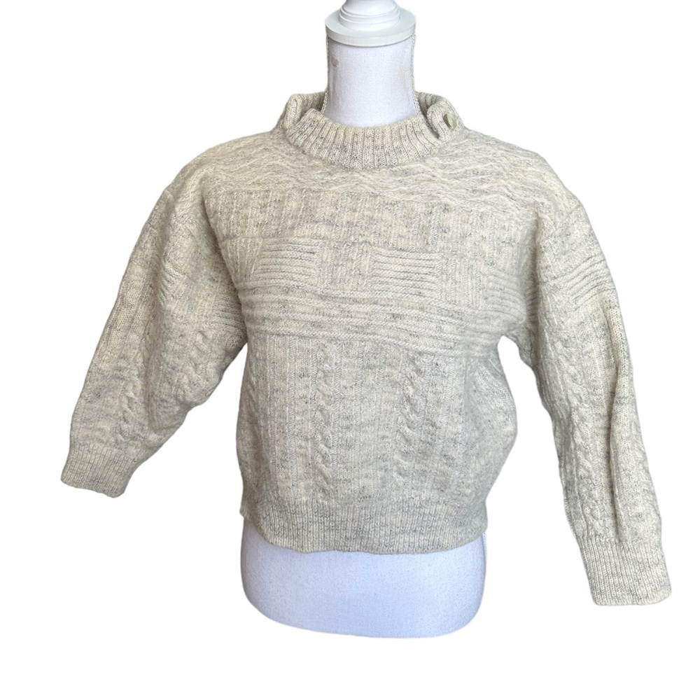 Setball Vintage Women’s Scoop Neck Sweater Size Large
